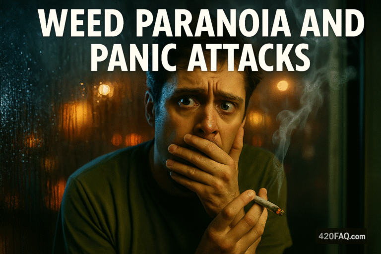Weed Paranoia and Panic Attacks