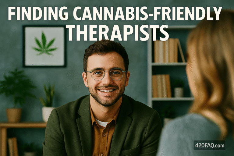 Finding Cannabis-Friendly Therapists