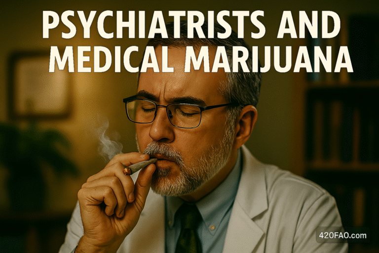 Psychiatrists and Medical Marijuana