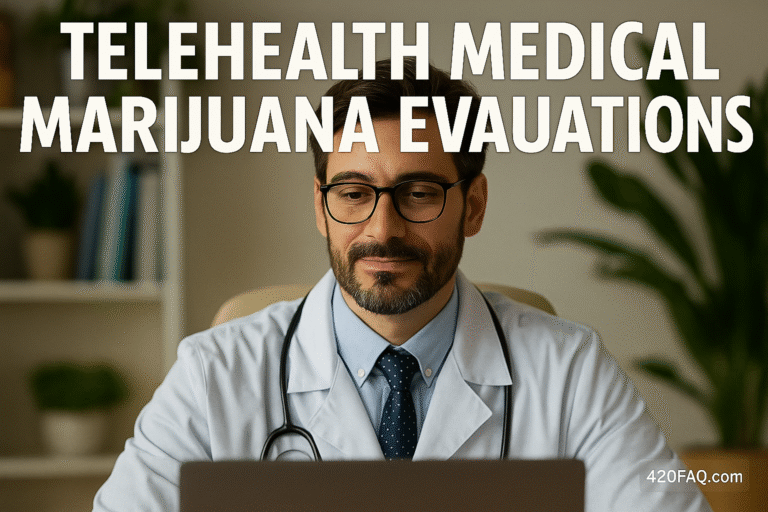 Telehealth Medical Marijuana Evaluations
