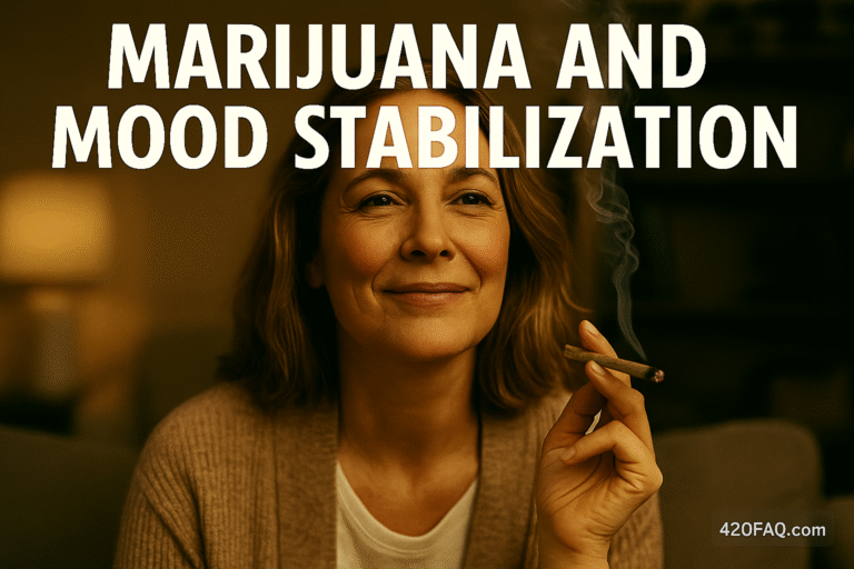 Marijuana and Mood Stabilization
