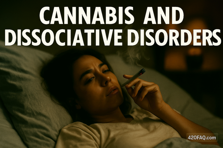 Cannabis and Dissociative Disorders